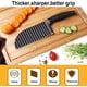 thumbnail image 2 of Artesano culinario: cuchillo ondulado con hoja de acero inoxidable para cortes con calidad de restaurante, guarniciones decorativas y almacenamiento compacto con mango de plástico ABS duradero, 2 of 5