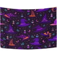 thumbnail image 3 of Halloween Hats Tapestry 90x60 Inche Wall Hanging Tapestry Wall Art Hanging Tapestries Bedroom Living Dorm Room Wall Decor Fabric Home Decor Gifts, 3 of 7