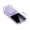 Purple, variant on 10000 mAh, 20W fast charging, portable large-capacity power supply, outdoor mobile emergency power equipment, Type-c/USB data cable charging, intelligent digital display and flash light