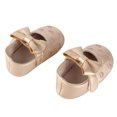 thumbnail image 3 of Preciosos Zapatos de Vestir para niña de cuero de pu con patrón de bordado en forma de corazón con cierre de gancho y bucle adecuados para bebés y niños, 3 of 8