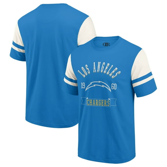 Men's Darius Rucker Collection by Fanatics Powder Blue Los Angeles Chargers Football T-Shirt