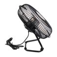 thumbnail image 2 of Mini Ventilateur en Métal 8 Pouces Rotation à 360 Degrés 2 Modes Réglables Alimentation USB Mini Ventilateur Électrique en Métal pour PC /ordinateur Portable /ordinateur Portable (Noir), 2 of 6