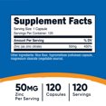 thumbnail image 5 of Nutricost Zinc Citrate (50 mg) 120 Capsules - Zinc Citrate Supplement for Men & Women, Vegan, 5 of 5