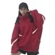 thumbnail image 1 of Abrigo de sudadera de moda de otoño invierno con manga de murciélago suelta para mujer (Rojo XL) Tmvgtek Para estrenar, 1 of 9