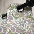 thumbnail image 3 of Ambesonne Vintage Grommet Curtain, Persian Pickles Ornate, 50" x 84", Pale Brown Mauve and Green, 3 of 6