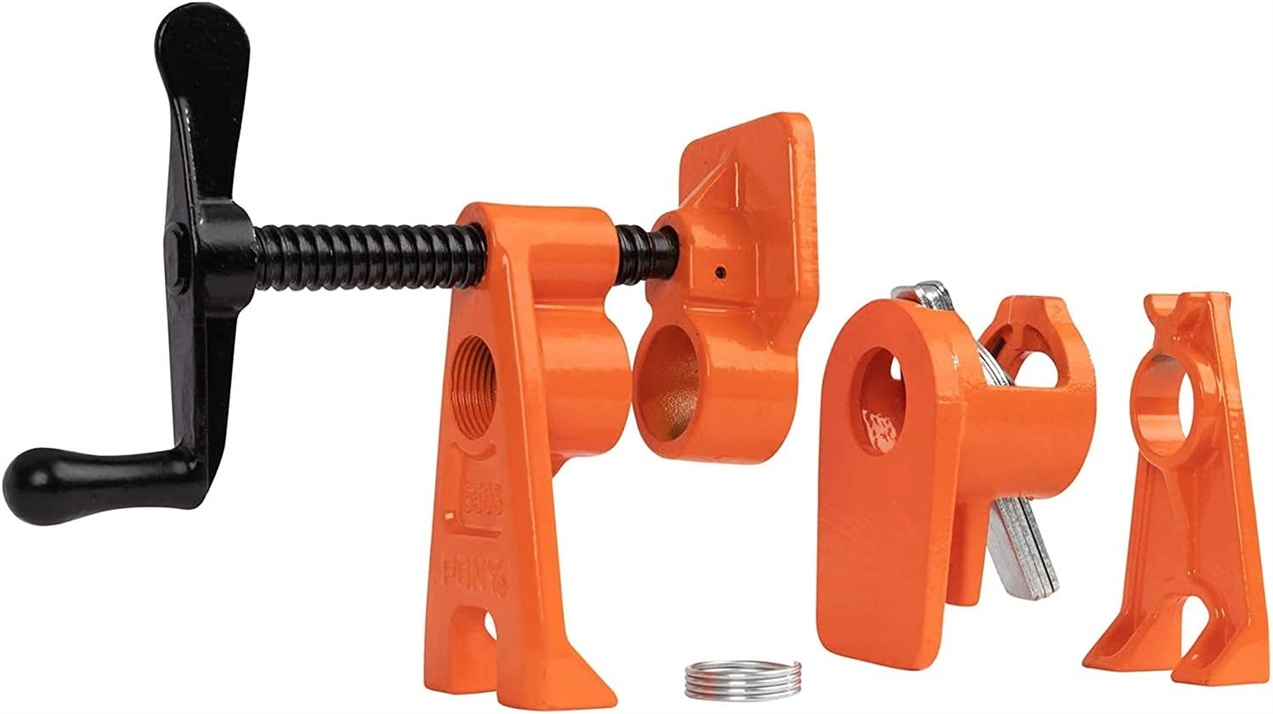 55 Pro Pipe Clamp, Fixture for 3/4Inch Black Pipe