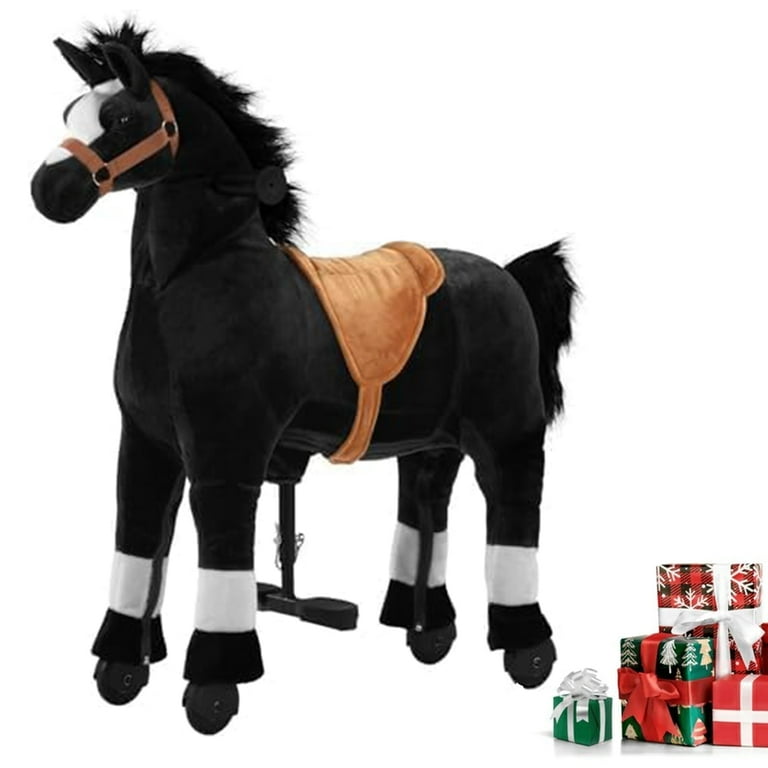 DEYGIA Ride on Horse for Big Kids Horse Ride on Toy, Riding Horse