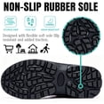 thumbnail image 6 of Knivor Waterproof Winter Snow Boots for Women Fleece Lined Non Slip Side Zipper Cozy Ankle Boots for Outdoor Daily Cold Weather Footwear, 6 of 9
