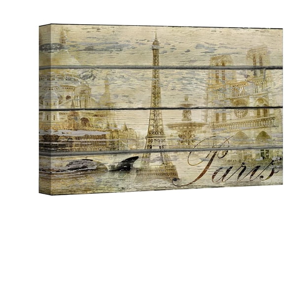Abstract Canvas Wall Art Picture Paris La Tour Eiffel Abstract Paintings Home Decoration for Bedroom Livingroom Framed Ready to Hang