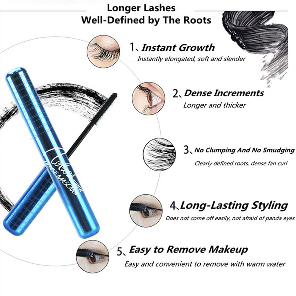 Prime Lash Mascara For Older Women Natural Fibre Dense Mascara Lengthening And Volumizing 6429