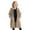 Khaki, variant on WMQPNNS Girls Zip Up Long Hoodie Jacket Bronze Kid Sweatshirt for Age 11-13 Years Lightweight Zippers Tunic Sweatshirt Fall Cardigan Oversized Outwear