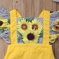 thumbnail image 3 of Bébé Fille Belle Été Floral Sans Manches Romper Combinaison Combinaison + Bandeau Tenues, 3 of 4