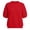 Red, variant on Shadoumai Oversized Short Sleeve Sweatshirts For Women Trendy Crew Neck Puff Sleeves Casual Dressy Business Blouse