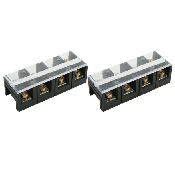 Bloque de terminales de corriente pesada, bloque de terminales de 2 piezas, bloque de terminales, tira de barrera, tecnología innovadora de bloque de terminales