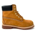 thumbnail image 5 of Men's Waterproof Work Boots 6" Nubuck Leather Lug Sole Insulated Hiking Ankle Shoes, 5 of 6
