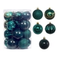 thumbnail image 3 of 20Pcs Christmas Tree Balls Ornaments for Xmas Christmas Tree 80mm/3.15" Shatterproof Christmas Tree Decorations Hanging Ball for Holiday Wedding Party Christmas Decorations, 3 of 9