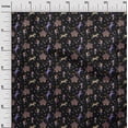 thumbnail image 3 of oneOone Tissu Polyester Spandex Noir Matériel de Robe de Cirque Tissu Imprimé Tissu au Mètre 56 Pouces de Large-Ae, 3 of 5