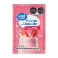 thumbnail image 1 of Avena Great Value para licuado instantáneo sabor fresa 200 g, 1 of 4