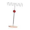 thumbnail image 3 of Organizador de collares y pulseras para niñas, ideal como regalo para pulseras, cadenas y anillos. Base acrílica roja., 3 of 9