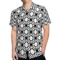 thumbnail image 4 of High Quality Hawaiian Shirts for Men Short Sleeve Aloha Beach Shirt Floral Summer Casual Button Down Shirts Blouses CRNUF8, 4 of 7