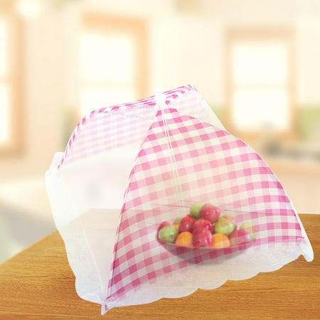 Bbq Grill Umbrella Collapsible Food Umbrella Cover Pop Up Dome Mesh Fly Wasp Insect Net BBQ Kitchen Tool 32x31cm, Food Mesh cover, Collapsible food umbrella ()