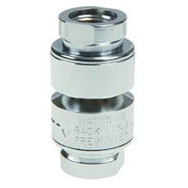 T&S Brass - Vacuum Breaker, 3/8''NPT Inlet & Outlet, Dual-Check DuCV, Designed for Continuous Pressure, Intermediate Vent (CSA B64.8)