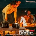 thumbnail image 6 of LACKUST Bluetooth Speaker Outdoor Portable Bluetooth Stereo Radio Wireless Handheld Support,Black, 6 of 7