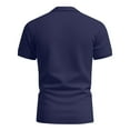 thumbnail image 4 of Mens Polo Golf Shirts with Pocket Cooling Performance Moisture Wicking Polo Shirts Navy XL, 4 of 5