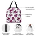 thumbnail image 4 of Picia Tulips Flowers Printed Lunch box Lunch bag for Men Women Large Capacity Lunchbox Reusable Lunch Bags Insulated Lunch Bag Lunch Box Cooler, 4 of 6