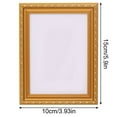 thumbnail image 3 of Miyuadkai Under 5 $, European Retro Gold Photo Frame, Photo Frame European Style Photo Frame with Back Hook Tabletop Picture Frame for Home Decor, Photo Frame*1, 3 of 9
