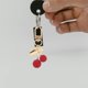 thumbnail image 4 of FESTFENDS 2Ud Llavero Colgante Cereza Para Y Llaves Con Único, 4 of 8