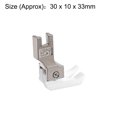 thumbnail image 2 of Unique Bargains 1/16' Teplon Left Side Edge Guide Compensating Presser Foot for Single Needle Industrial Juki, Singer, and More, 2 of 2