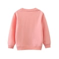 thumbnail image 4 of WIBACKER 2-7T Kids Girls Sweatshirts Easter Rabbit Crewneck Long Sleeve Pullover Cotton Graphic Top Sweater Shirts, 4 of 6