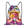 thumbnail image 1 of Pofeuu Trolls Band Together pour Sac à Cordon 210D Résistant à l'Eau Design Compact Pliable Gym Yoga Essentiels de Voyage Léger Sac à Main-Petit, 1 of 6