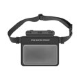 thumbnail image 2 of Riñonera impermeable para teléfono, bolsa de buceo, IPX8, impermeable, sumergible y seca Negro, 2 of 9