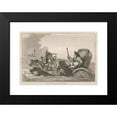 thumbnail image 2 of Thomas Rowlandson 18x14 Black Modern Framed Museum Art Print Titled - John Bull in France (1788), 2 of 5