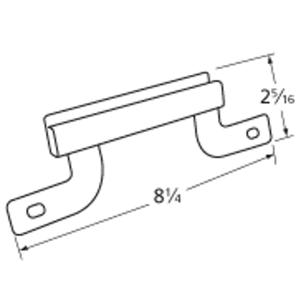 Brinkmann 8109590S Gas BBQ Grill Burner Carryover Crossover Tube