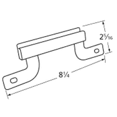 Brinkmann Burners - Brinkmann 810-9590-S Gas BBQ Grill Burner Carryover Crossover Tube