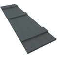 thumbnail image 6 of Ekena Millwork 14 in. W x 71 in. H Builders Edge, Standard Four Board Joined (3 Batten), Board-n-Batten Shutters, Includes Matching Installation Spikes (Per Pair), 419 - Storm Cloud, 6 of 11