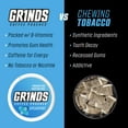 Grinds Coffee Pouches 3 Cans of Spearmint Tobacco/Nicotine Free
