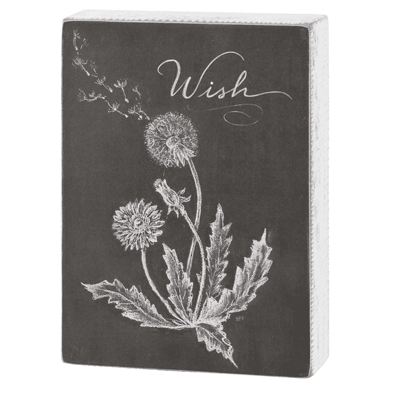 Primitives by Kathy Chalk Dandelion Sign