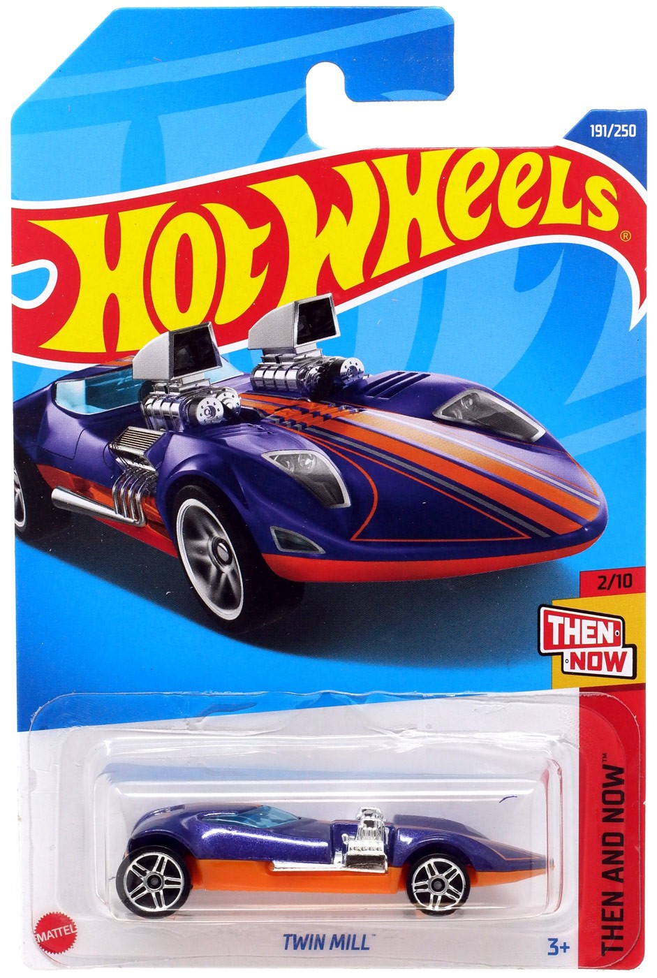 Hot Wheels Then and Now Twin Mill Diecast Car