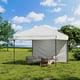 thumbnail image 4 of Carpa Plegable 3x3m para Exterior - Montaje Rápido con Un Botón - Altura Ajustable y Lona Oxford Resistente - Incluye Bolsa con Ruedas, 4 Sacos de Arena, 8 Estacas y 4 Cuerdas, 4 of 8
