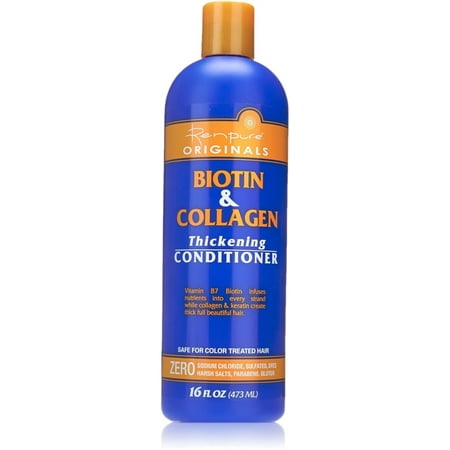 renpure biotin conditioner collagen thickening oz