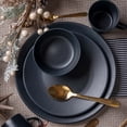 thumbnail image 3 of Vajilla de Ceramica Santa Anita Collection De 16 piezas Negro Mate, 3 of 6