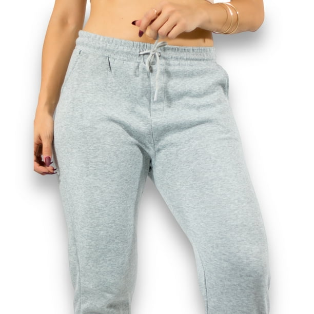 SET DE 3 PANTS DE MUJER JOGGER PANTS DE TELA FELPA