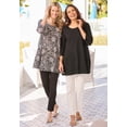 thumbnail image 3 of Woman Within Plus Size 2-Pocket Swing Tunic, 3 of 6
