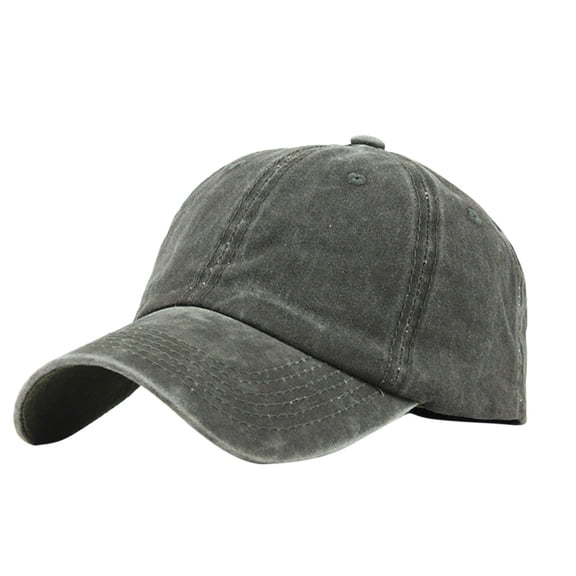Fimkaul Womens Summer Baseball Cap Hat Plain Trucker Visor Buns Ponytail Unisex Messy Sun Hats for Men