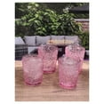 thumbnail image 4 of Paisley Acrylic Glasses Drinking Set of 4 DOF (13oz), Plastic Drinking Glasses, BPA Free Cocktail Glasses, Drinkware Set, Drinking Water Glasses, 4 of 5