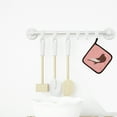 thumbnail image 3 of Caroline's Treasures English Pouter Pigeon Pink Check Pair of Pot Holders, 3 of 3